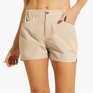 Haimont Women's Hiking Shorts 3" Quick Dry Stretchy Outdoor Shorts with Pockets
